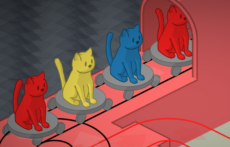 The Cat Machine - Salmon-ish coloured level
